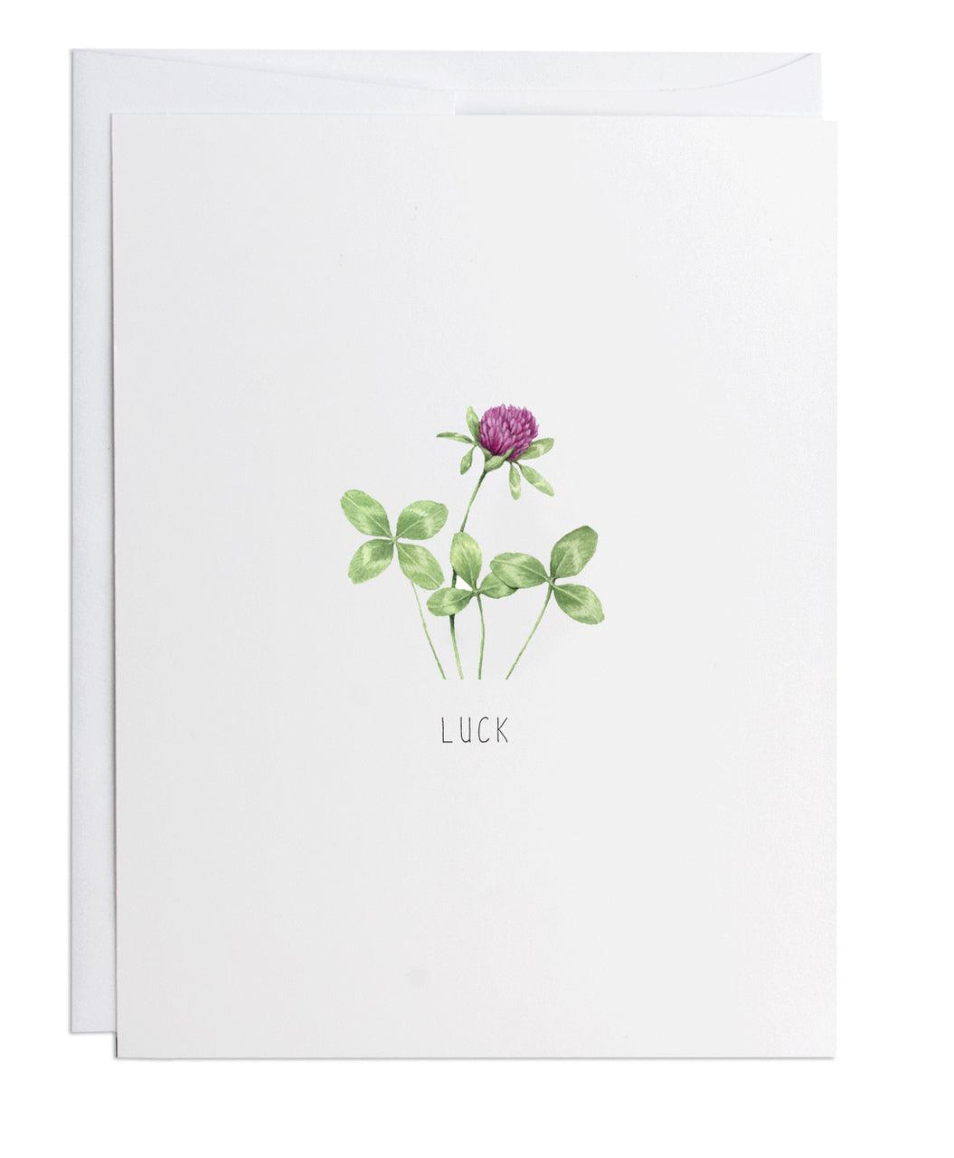 Luck Greeting Card - Casey & Company