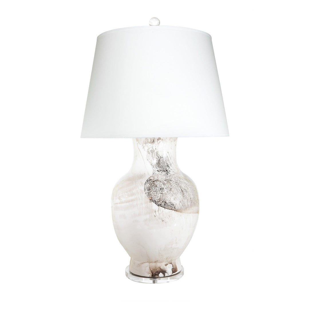 Bianca Table Lamp - Palladium - Casey & Company