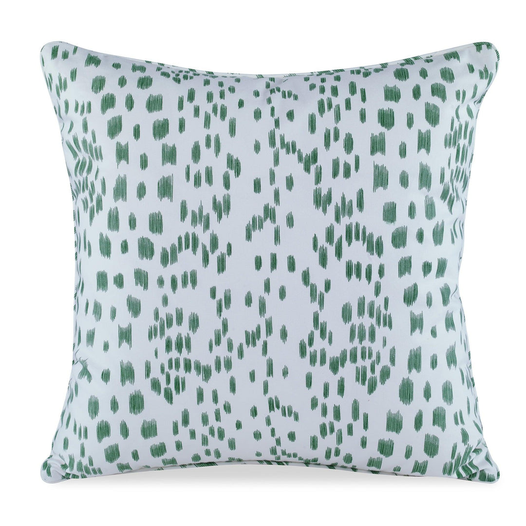 Les Touches Pillow - Green - Casey & Company