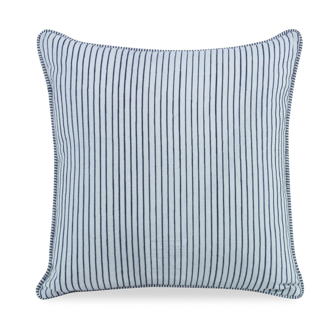 O'Keefe Pillow - Blue/White - Casey & Company