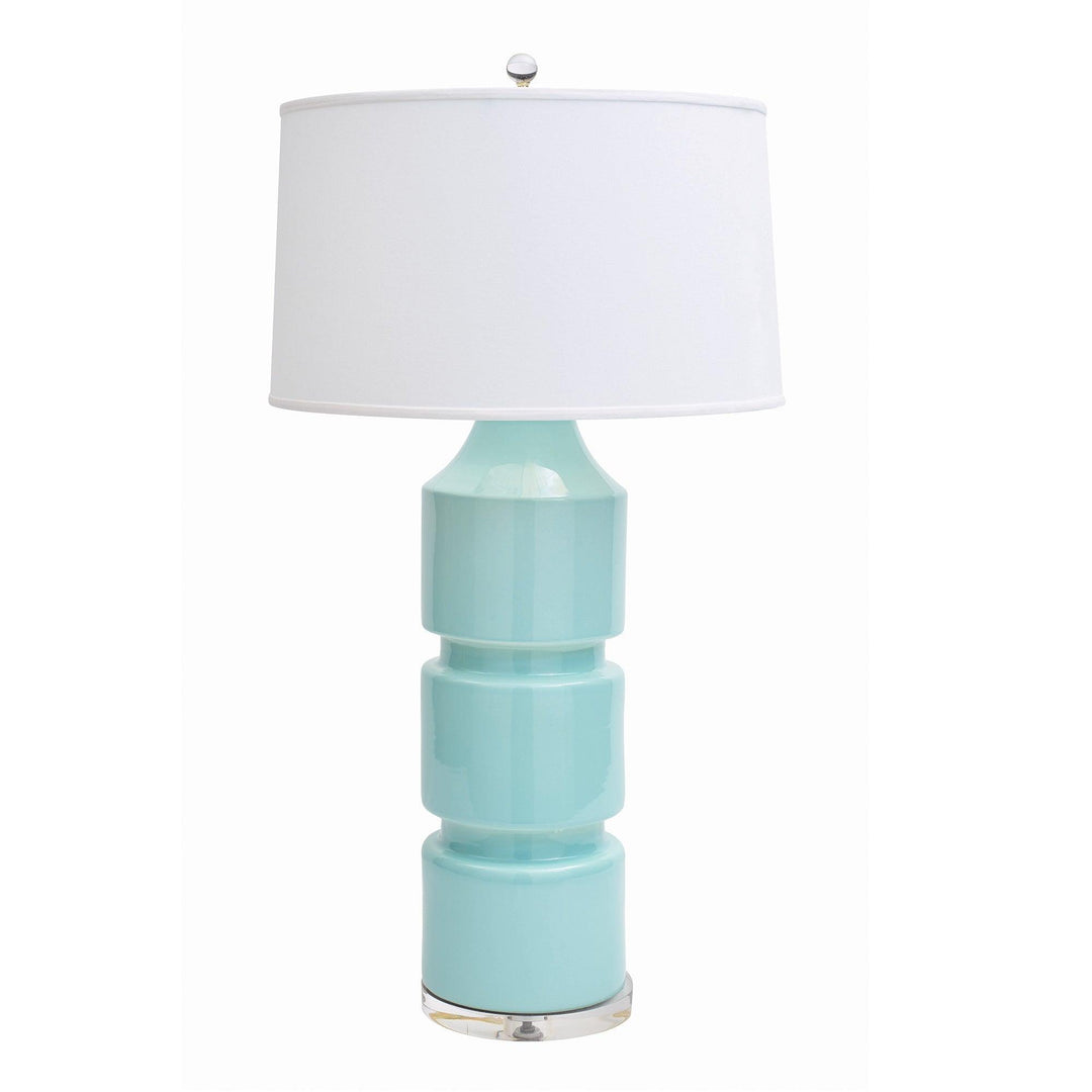 Milan Table Lamp - Light Blue - Casey & Company